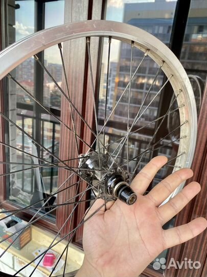 Переднее колесо на bmx на промах r20