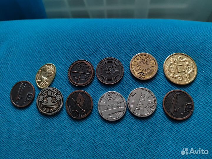 Монетки из магнита из пятёрочки