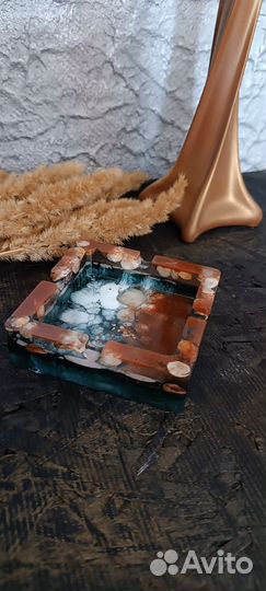 Пепельница из эпоксидной смолы