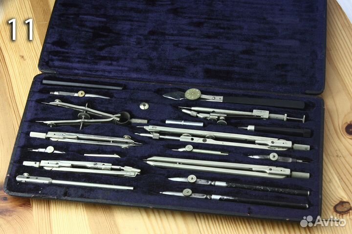 Готовальни Циркули Рейсфедеры Германия СССР