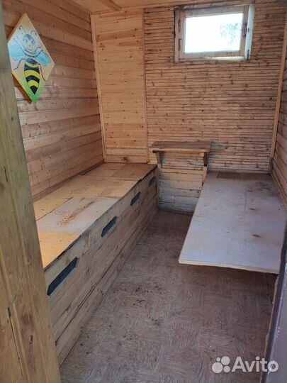 Апидомик на базе прицепа, Лечение пчелами