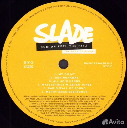 Slade - Cum On Feel The Hitz - The Best Of Slade