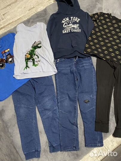 Вещи пакетом на мальчика 122 128 134