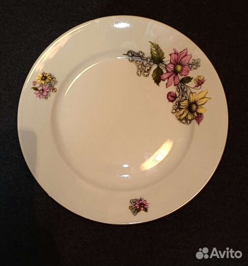 Набор тарелок под второе, старая Чехословакия