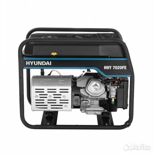 Бензогенератор hyundai HHY 7020FE