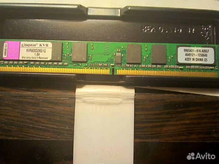 Оперативная память kvr800d2n5/1g