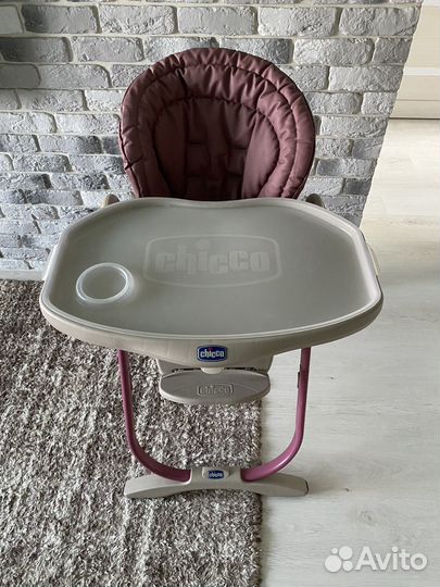 Стульчик для кормления chicco polly magic