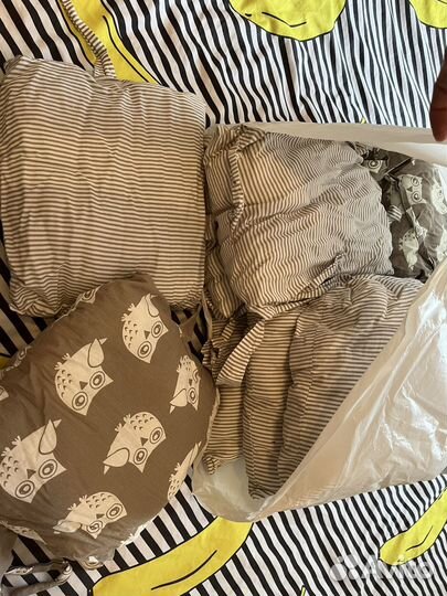 Бортики в детскую кроватку бу