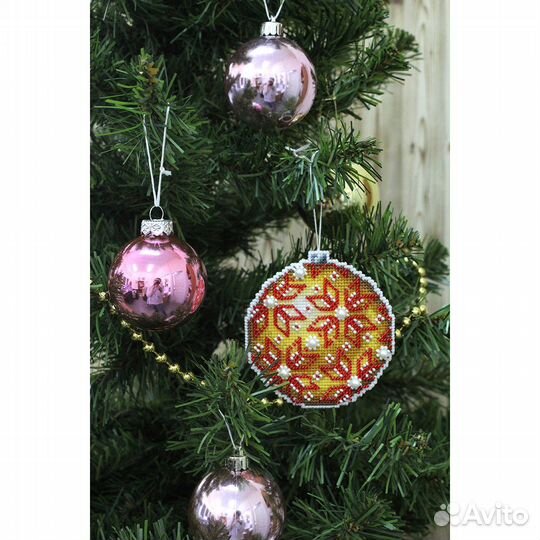 Наборы для вышивания елочной игрушки Жар-птица