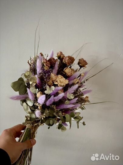 Сухоцветы/стабилизированные цветы/букет