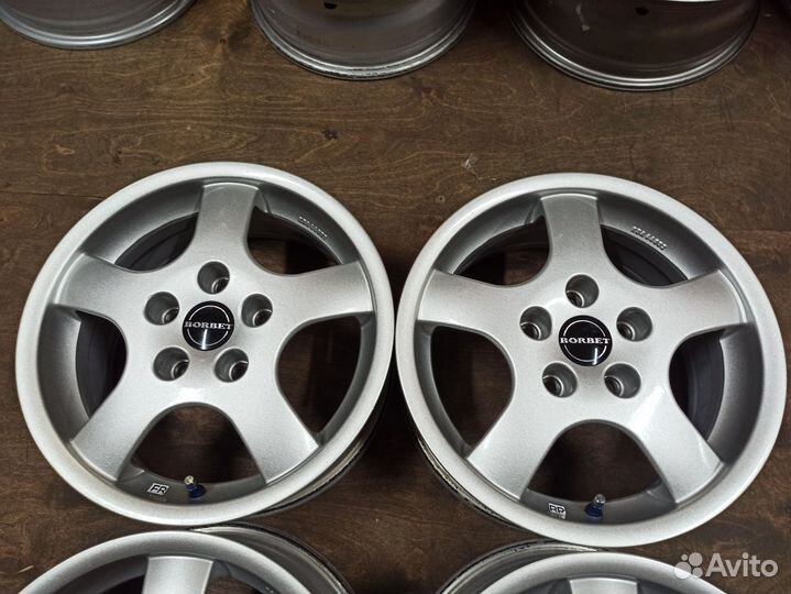 Диски 15 5х112 ET40 оригинал Borbet из Японии