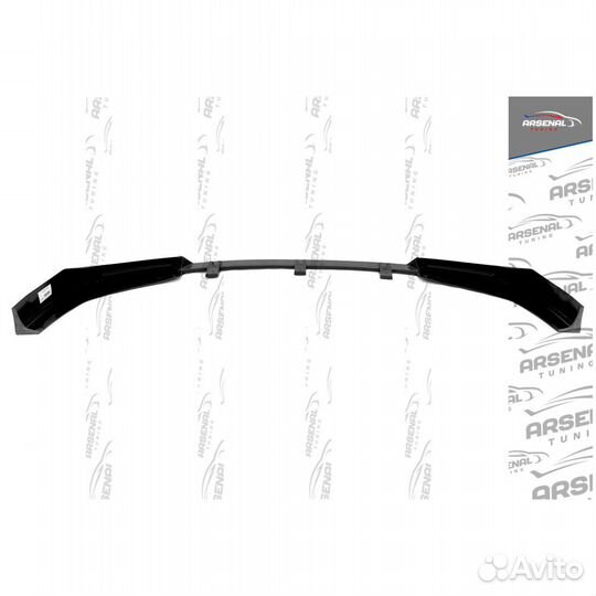 Юбка переднего бампера для KIA RIO 4