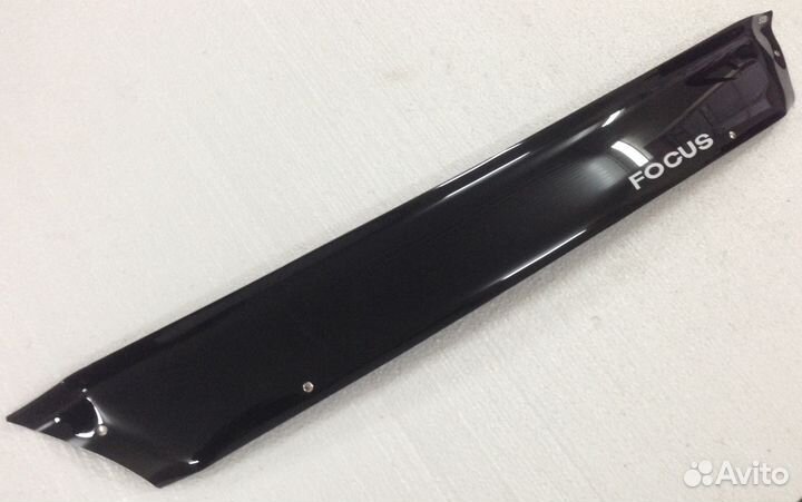 Дефлектор капота Ford Focus 2 короткий на скотче