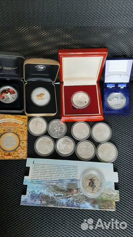 Уникальные коллекции медалей, памятные монеты объявление продам