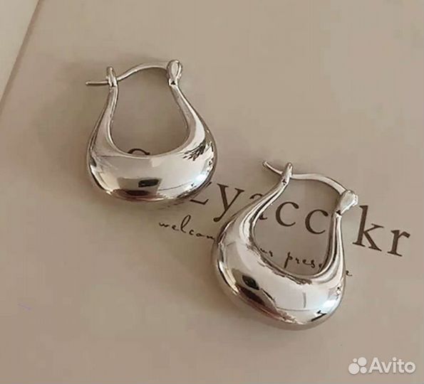 Серьги новые