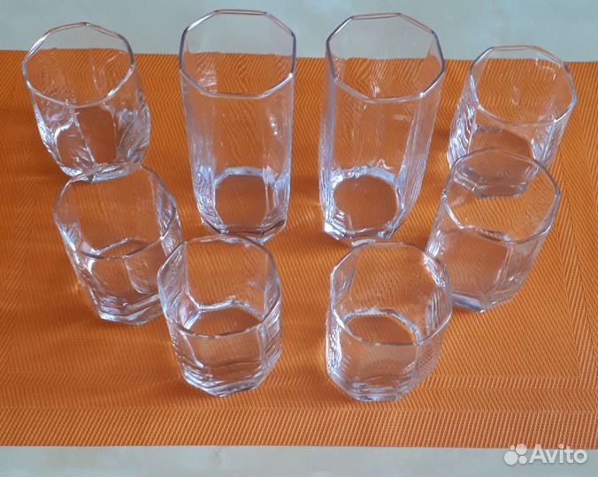 Набор стаканов (8 стаканов)
