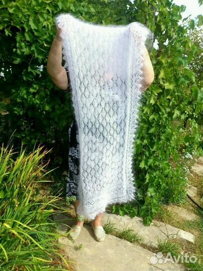 Пуховые платки, шарфы и носки