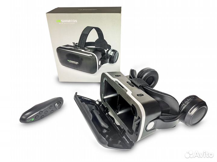 Очки VR Shinecon для смартфона + джойстик