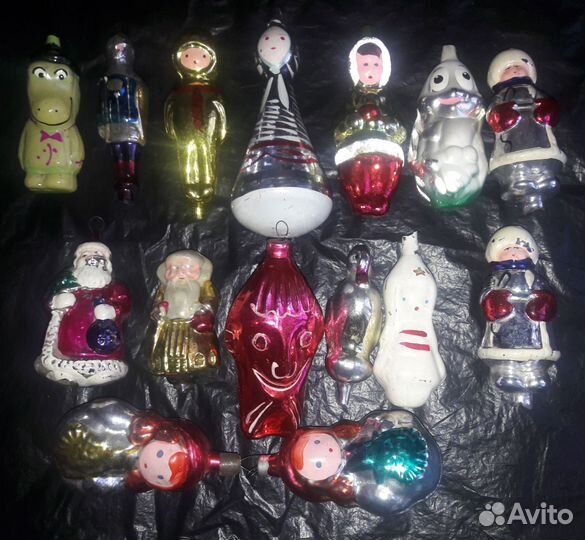 Елочные игрушки СССР