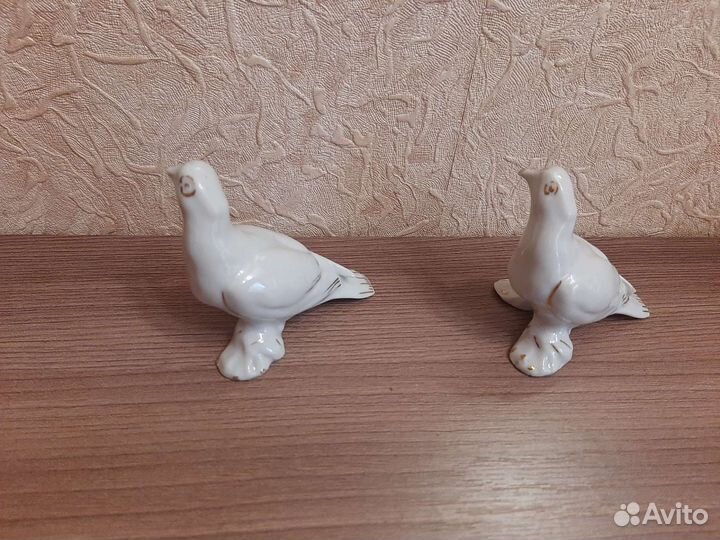 Статуэтка фарфоровый голубь