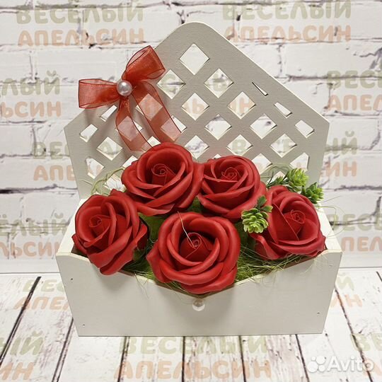 Букеты из мыльной пены - неувядающие