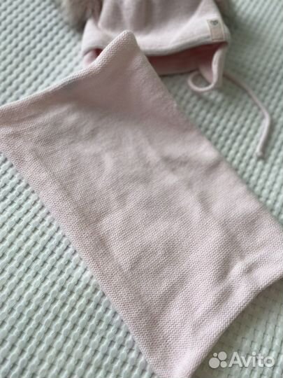 Комплект шапка, шарф