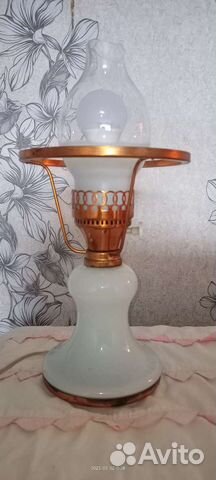 Лампа настольная СССР ретро