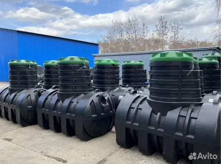 Подземные накопительные ёмкости под септик и воду