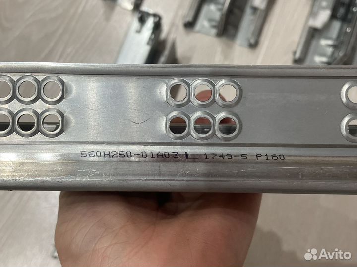 Направляющие блюм без доводчиков 250 мм