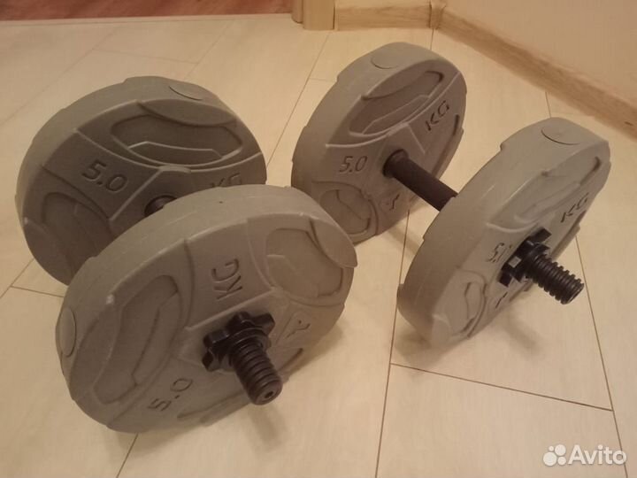 Гантели разборные
