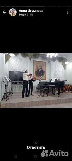 Музыкант-скрипач