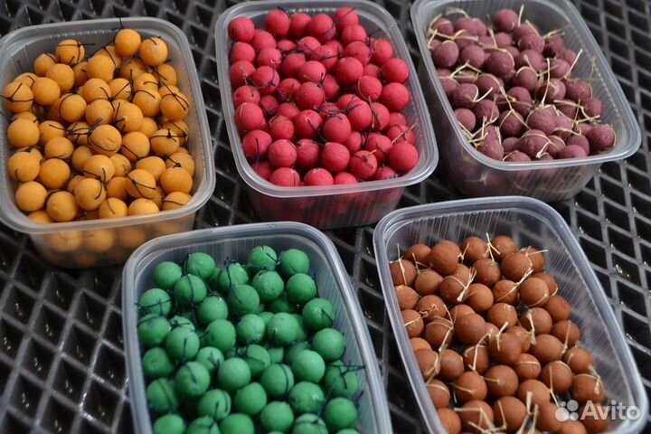 Бойлы в ассортименте 8, 12 мм