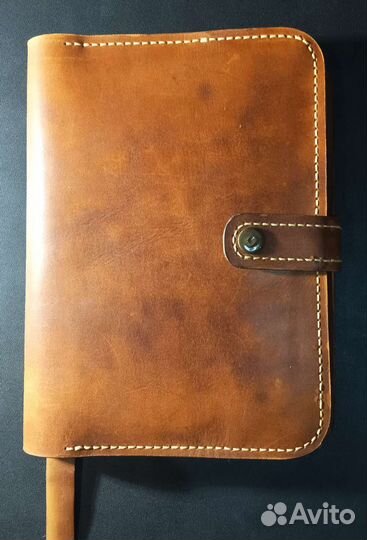 Папка из натуральной кожи ручной работы