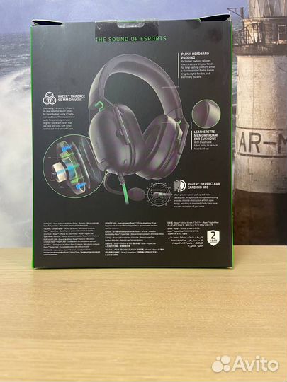 Игровые наушники Razer BlackShark V2 X,черные