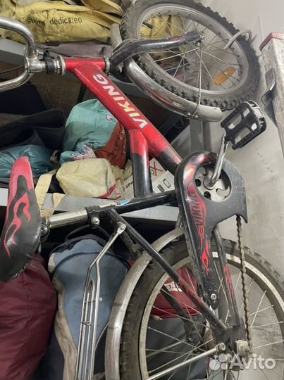 Детский велосипед бу 18 колеса