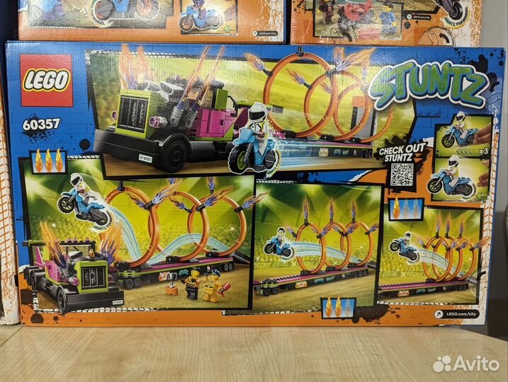 Lego City stuntz полная коллекция больших наборов