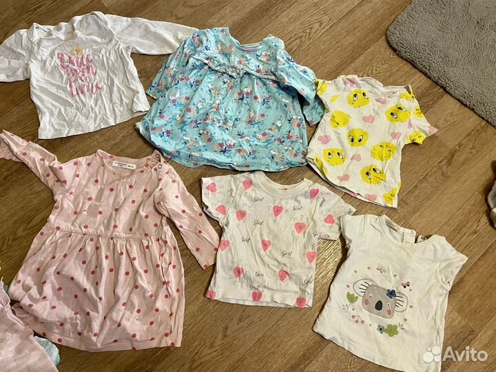 Пакет вещей для девочки 68 74