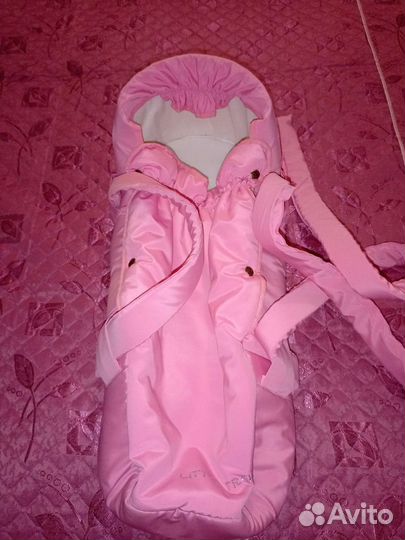 Конверт-переноска для девочки