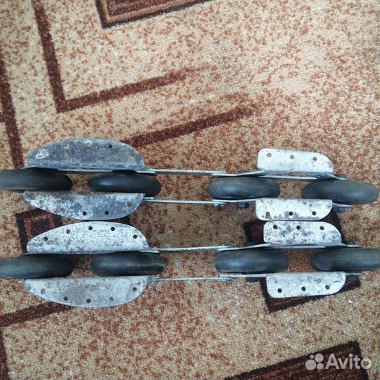 Коньки роликовые СССР