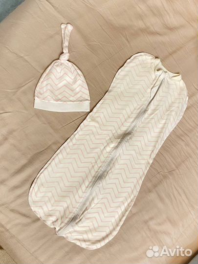 Пеленка кокон на молнии 68-74 см