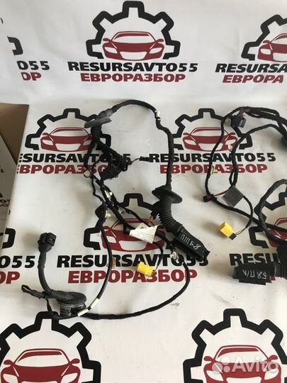 Проводка двери Audi A4 B8 2.0T cdnc 2009