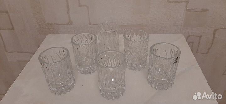Хрустальные рюмки