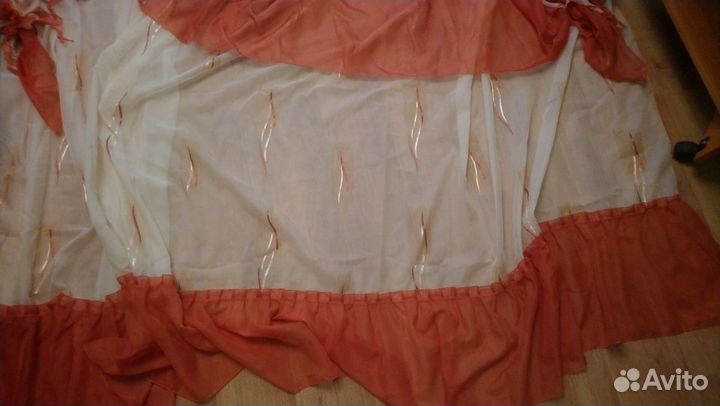 Тюль с ламбрекеном