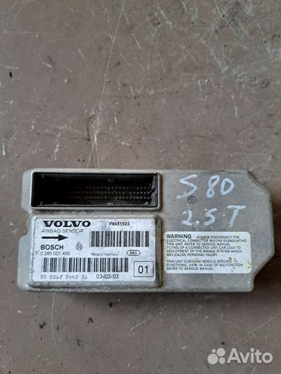 Блок управления подушек Volvo S80