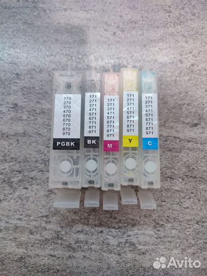 Перезаправляемые картриджи для струйного принтера