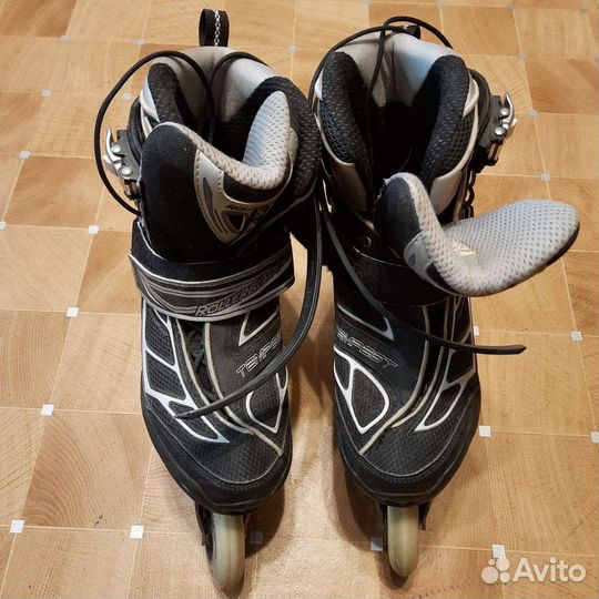 Коньки роликовые (2 пары), детские и взрослые