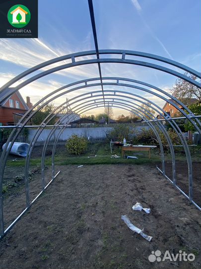 Теплица из поликарбоната