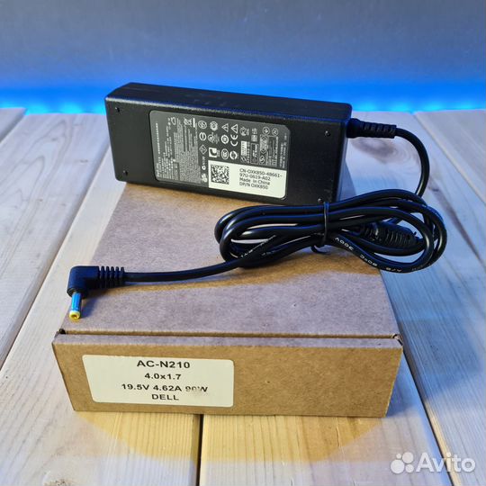Блок питания ноутбука Dell 4.0x1.7 19.5V 4.62A