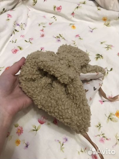 Шапка тюрбан теплая