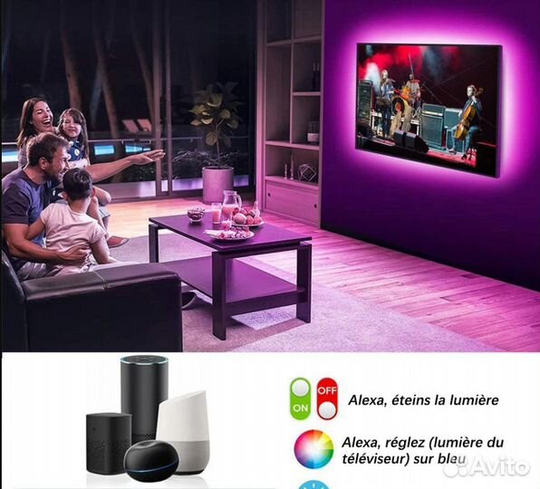 Светодиодная лента с пультом